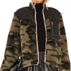 Rails Wesley Camouflage Quilt-Patch Fleece Jacket